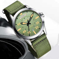 Men Mechanical Wristwatches Military Pilot Watches Double Calendar Bussiness Nylon Waterproof Automatic Men S Watch