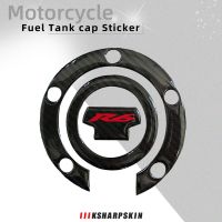 № Motorcycle fuel tank cap protection stickers 3D Carbon Fiber Tank Gas Cap Pad Filler Cover Decals for YAMAHA YZF-R6 YZF R6