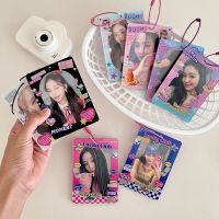 Korean Vintage New Card Holder Y2K Two-sided 3-inch Small Card Idol Photo Album Storage Booklet