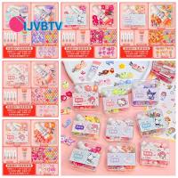 IJVBTV ครีมจำลองสถานการณ์ กิ๊บติดผม DIY กาวครีม หลายสี ชุดกาวครีมแบบทำมือ ถุงวัสดุ DIY กาวครีม กิ๊บติดผมตาข่ายสีแดง สำหรับ สำหรับเคสโทรศัพท์