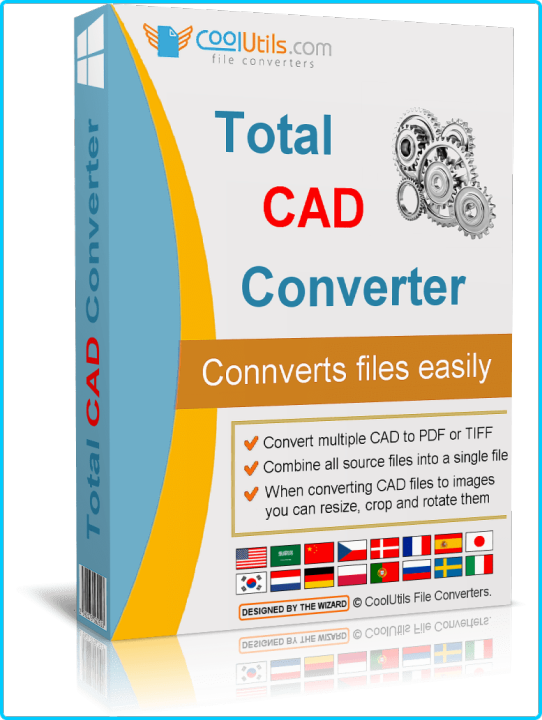 Coolutils Total Cad Converter 3.1.0.192 โปรแกรมแปลงไฟล์ Cad เป็น Pdf, Tiff,  Jpeg, Bmp, Wmf, Png, Dxf, Bmp, Cgm, Hpgl, Svg, Ps และ Swf | Lazada.Co.Th