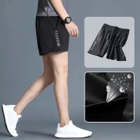 M-5XL กางเกงขาสั้น Mens Casual Sports Shorts Men Quick-drying Gym Running Fitness Short Pants