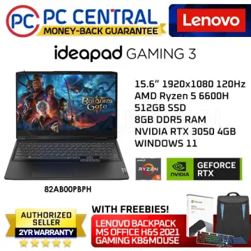 Lenovo IdeaPad Gaming 3 15.6 Laptop Computer Platinum Collection