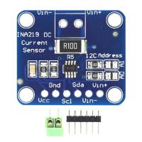 โมดูล INA219 MCU-219แบบ Bi-Directional 3V-5V โมดูลเซนเซอร์ควบคุมไฟ I2C ศูนย์เลื่อนลอย