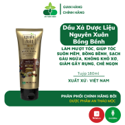 Dầu xả dược liệu Nguyên Xuân bồng bềnh giúp tóc suôn mượt óng ả sạch gàu