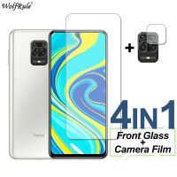 2Pcs Glass For Xiaomi Redmi Note 9S Screen Protector Tempered Glass 9T 9 Pro Max 8T 8 Protective Lens Film For Redmi Note 9S