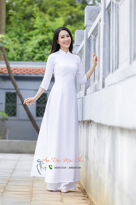 Bộ áo dài trắng lụa tằm cao cấp áo dài học sinh, áo chụp ảnh kỷ yếu (Cả bộ). | Lazada.vn Bộ Áo Dài Trắng Lụa Tằm Cao Cấp Áo Dài Học Sinh, Áo Chụp Ảnh Kỷ Yếu (Cả Bộ). | Lazada.Vn