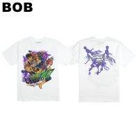 BoB-QWT163-2 LENGEND เสื้อยืดสีขาวSMLXL-3XL