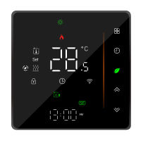 WiFi Smart Thermostat Temperature Controller โปรแกรมรายสัปดาห์รองรับการควบคุมแบบสัมผัส /Mobile App/ การควบคุมด้วยเสียงเข้ากันได้กับ Alexa/google Home