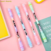 Cartoon Transfer Neutral Pen Cute Fun Decompression Rotating Water Pen Student Learning Stationery Supplies Signature Pen