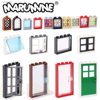 ✸ Marumine MOC Bricks Door Frame Window Glass Building Blocks City House Parts Compatible with 60616 60623 60592 6060160603 60594