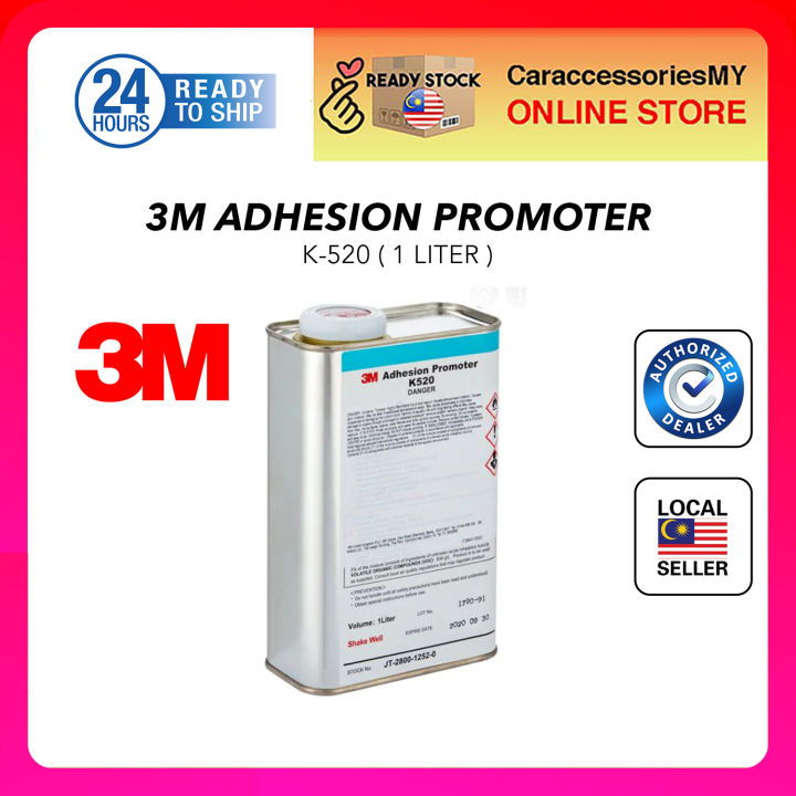 3M ADHESION PROMOTER K-520 Car Care high adhesion car accessories 3m tape  enhancer liter Lazada