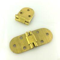 1 Pcs/set 80*30mm Sewing Machine Countertop Furniture Hardware Copper Concealed Hinge 180 Degree Folding Table Flap Hinge Door Hardware Locks