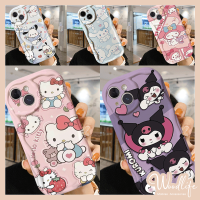 Kuromi เคสสำหรับ Vivo Y17 Y11 Y12S Y12 Y15 Y91C Y16 Y02 Y35 Y12i Y20 Y20i Y20S Y22 Y21E Y30G Y21 Y30 Y1S Y01 Y11s Y20A Y93 Y20G Y21S Y21T Y21A Y15s Y30i Y33S Y91 Y95 pochacco อบเชยการ์ตูน Sanrio Melody เคสคิตตี้น่ารัก