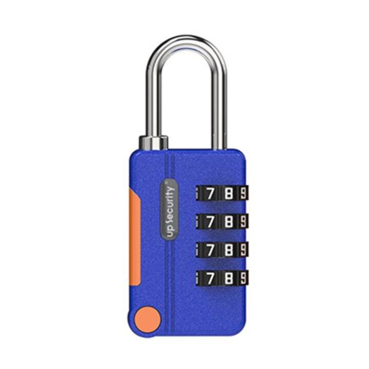 4หลัก-travel-combination-lock-อะลูมินัมอัลลอยกุญแจเป้ล็อคความปลอดภัยรีเซ็ตได้ล็อคกระเป๋าเดินทาง-weather-proof