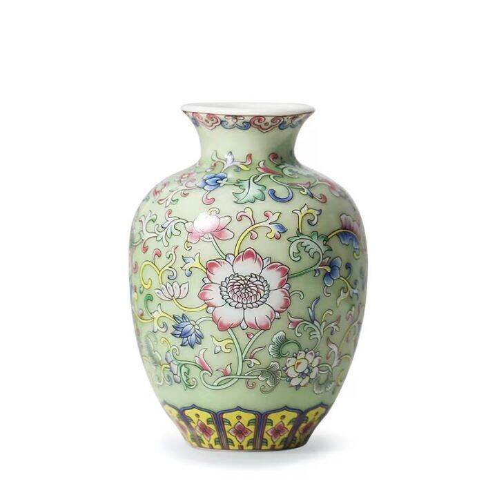 flower-vase-ceramic-vase-creative-enamel-painted-mini-antique-bottle-pot-flower-plant-crafts-art-countertop-decoration-gift