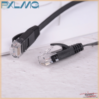 Follow Get More【PXLMG】 สายสีดำ RJ45 Ethernet 10นิ้ว25ซม.เครือข่าย Cat PATCH CORD Internet CAT6 Wire