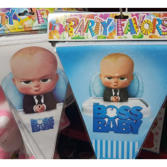 tN:BOSS BABY BANDERITAS / FLAG BANNER | Lazada PH