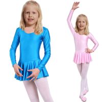 ❦☫ New Girls Ballet Dress For Children Girl Dance Clothing Kids Ballet Costumes For Girls Dance Leotard Long Sleeve Girl Dancewear