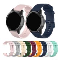 สายรัดข้อมือ18 20 22มม. สำหรับ Garmin Venu 2/2 S สายรัดข้อมือซิลิโคนสายนาฬิกาข้อมือสำหรับ Vivoactive 3/4/4 S