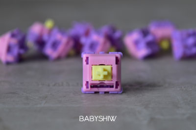 (พร้อมส่งในไทย) BANANA SPLIT SWITCH / C³EQUALZ Switch / Macho / Linear / Switch mechanical keyboard / Gold spring / JWK