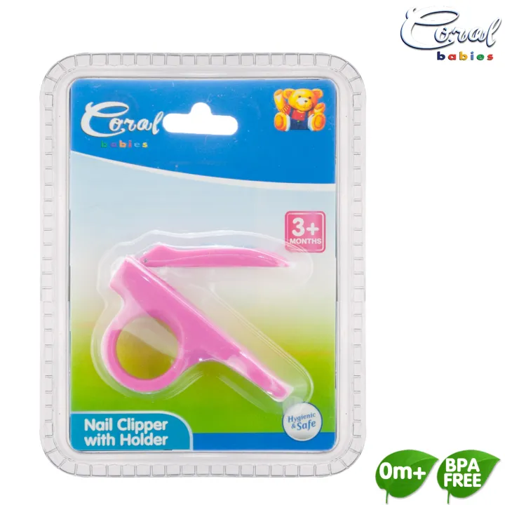 Coral Babies Nail Clipper with Finger Loops Lazada PH