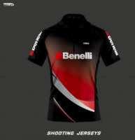 benelli Shooting Tactics Zipper Polo High Quality Free Custom Name Service style37{trading up}
