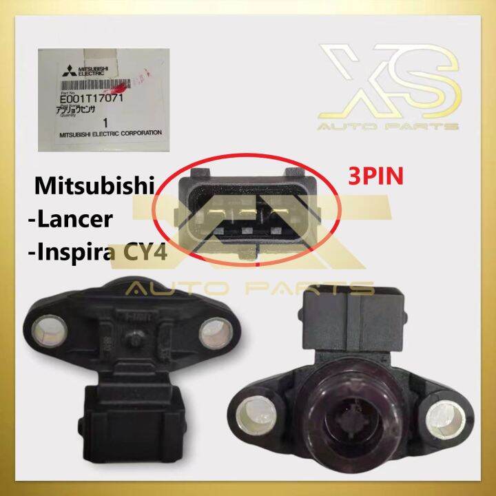 MITSUBISHI MAP SENSOR MN153281 MIT LANCER CY4, P/T INSPIRA E001T17071