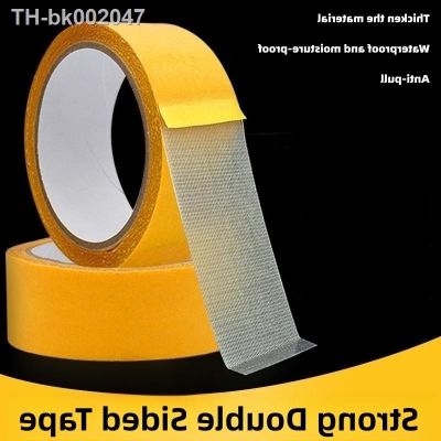 ✽☈ High Viscosity Double Sided Cloth Base Tape Translucent Mesh Strong Fixation Carpet Adhesive Waterproof Super Traceless