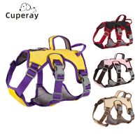 【FCL】۩❂▲ Harness Breathable Sport with Handle-Dog Harnesses Reflective Adjustable for Medium Large DogsEasy