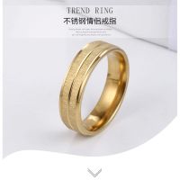 Cool Simple Men Ring Black Gold Silver Polishing Finger Ring Jewelry for man