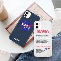 [การบีบอัด] ยี่ห้ออดหิน NASA รูปแบบซิลิโคนอ่อนนุ่มเคส iPhone 13 12 11 Pro ProMax 6 6S 7 8 Plus SE 2020 X XS XR XSMAX