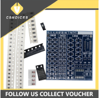 Csndices ชุดเครื่องมือประกอบ DIY เหล็กเชื่อมบอร์ด PCB สำหรับฝึกหัดเชื่อมชิ้นส่วน SMT SMD