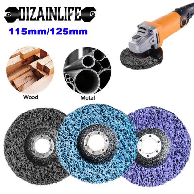 115/125mm Polishing Strip Disc Abrasive Wheel Paint Rust Remover Clean Grinding Wheels For Angle Grinder Car Truck Motorcycle