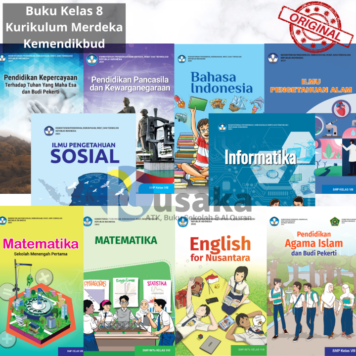 Buku Paket SMP Kelas 8 Kurikulum Merdeka Pelajaran Sekolah Revisi ...