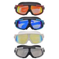 Swimming Goggles Comfortable Silicone Large Frame Swim Glasses Anti-Fog UV Adult Swim Mask Waterproof Goggles