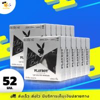 ถุงยางอนามัย เพลย์บอย ซีโร่ ซีโร่ ทรี Playboy Zero Zero Three บางกว่าปกติ 0.03 mm. ขนาด 52 มม. (12 กล่อง)