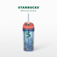 Starbucks 25TH Anniversary Muan Jai Cold Cup 12oz. ทัมเบลอร์สตาร์บัคส์พลาสติก ขนาด 12ออนซ์ A9001418