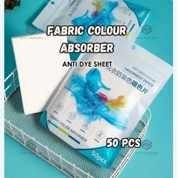 50pcs Sheets Of Anti-color Laundry Paper - Anti-dye Clothes Color