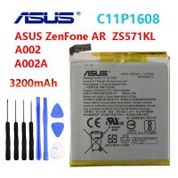 Original ASUS แบตเตอรี่โทรศัพท์สำหรับ ASUS ZenFone AR ZS571KL A002 A002A C11P1608 3200mAh