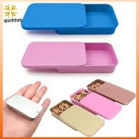 QIZI9595 แผ่นเหล็กชุบดีบุก กล่องเครื่องประดับอัญมณี 805015มม. ฝาเลื่อน Pill Candy Push-Pull BOX ของใหม่ สีทึบทึบ กล่องเหล็กเคลือบ ลูกอมลูกอมลูกอม