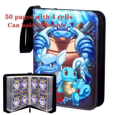 TOMY 25-50pcs Capacity Pokemon TCG card storage bag Pokemones game Pokmon card storage box Top Loaded List Toys