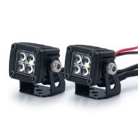 6x Modified Headlights Spotlights Car Top Lights Bumper Lights for AXIAL SCX10 JEEP TRAXXAS TRX4 TRX6,A