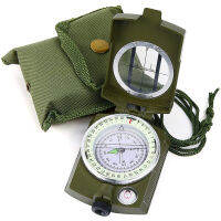 เข็มทิศทหารมืออาชีพความแม่นยำสูงกันน้ำมัลติฟังก์ชั่นเรืองแสง Compas Navigator Outdoor Camping Survival EDC-DFDAG STORE