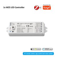 Dc12v ตัวควบคุมไฟ Led อัจฉริยะ Zigbee 24V Rgb Rgbw Rgbww Rgbcw Rgbct Strip 2.4G Rf ระยะไกล Google Echo Plus การควบคุมด้วยเสียง