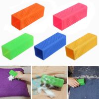 Silicone Pet Hair Remover Pet Cat Dog Fur Grooming Home Furniture Carpet Clothe Sofa Cleaner Brush Cat Massage Clean Hair Brush Brushes  Combs