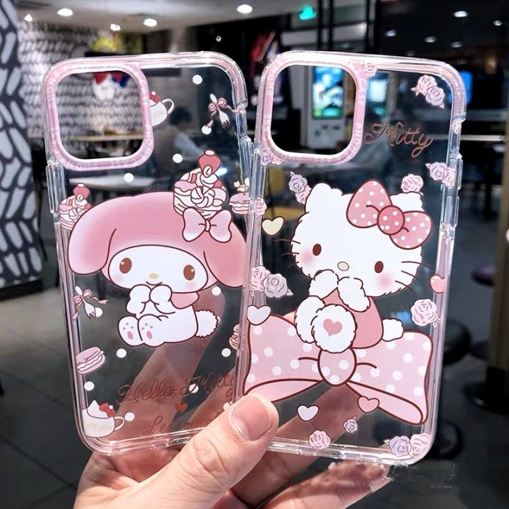 Hello Kitty is suitable for iphone13promax mobile case iphone12