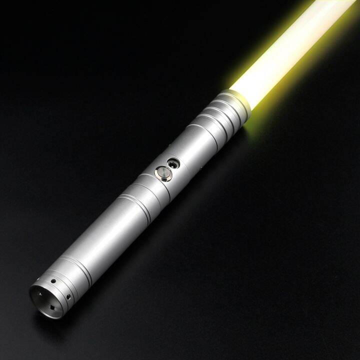 TXQSABER RGB 12 Colors Changing Metal Handle Heavy Dueling Jedi ...