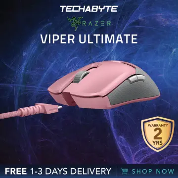 Razer Viper Ultimate Wireless Gaming Mouse with Charging Dock (Quartz), PC, In-Stock - Buy Now