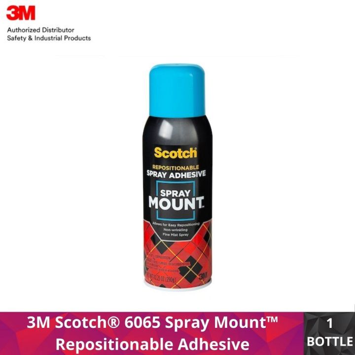 3M Scotch Spray Mount Repositionable Adhesive - 10.2 oz can